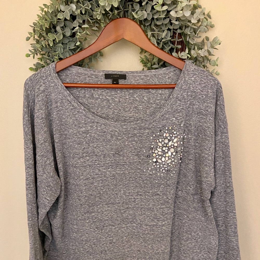 J Crew long sleeve shirt. Size XL
